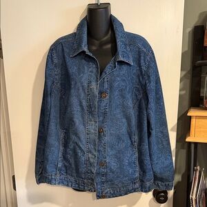 4/$16 Erika Blue Denim Jacket for Women